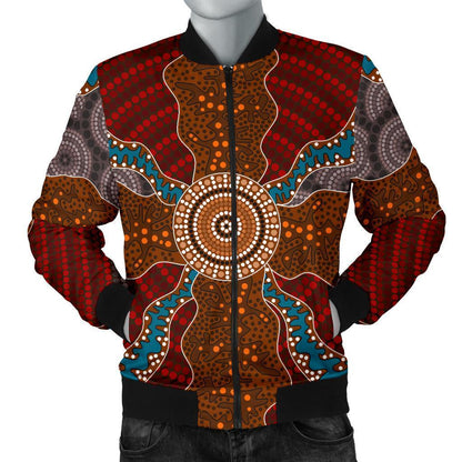 Australia All Over Hoodie Australia Pattern- NNK1476-Apparel-PL8386-Bomber Jacket-S-Vibe Cosy™