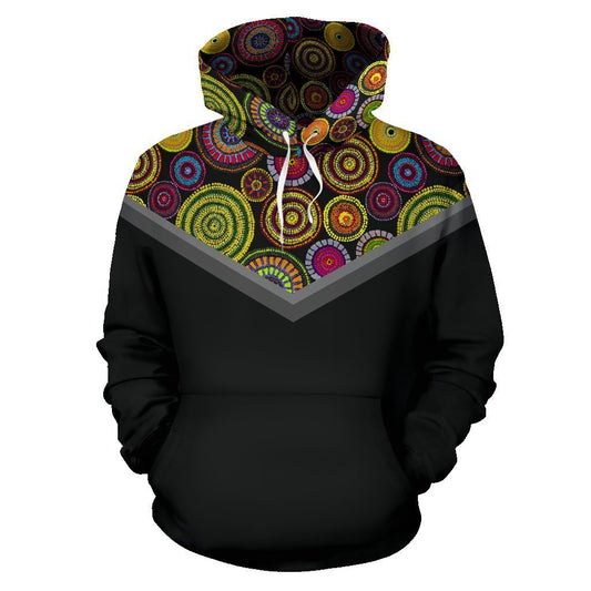 Australia Aboriginal All Over Print Hoodies-NNK1809-Apparel-PL8386-Hoodie-S-Vibe Cosy™