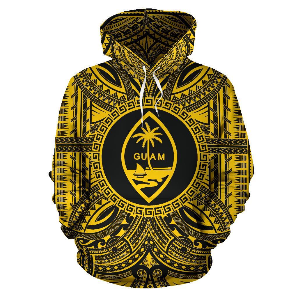 Guam Polynesian Tattoo Style 3D Printed Shirts TT0050-Apparel-TT-Hoodie-S-Vibe Cosy™