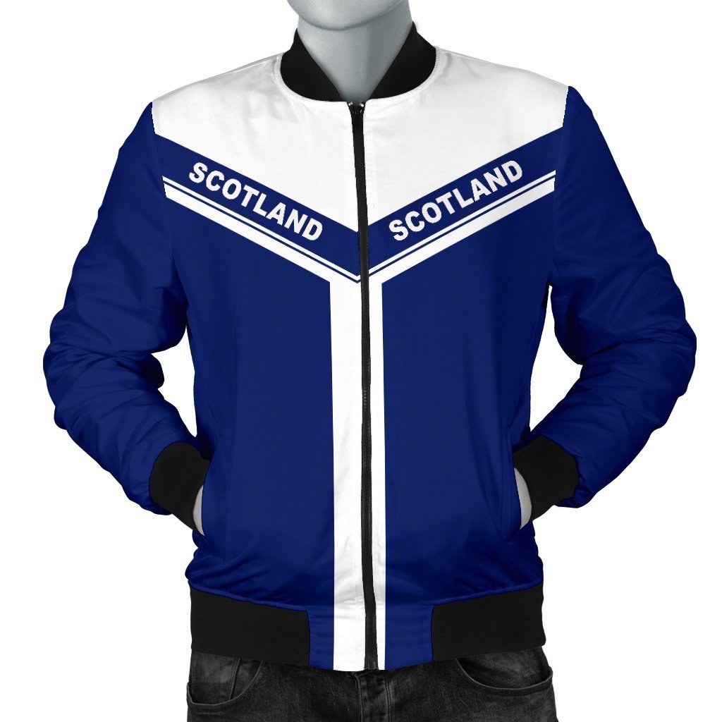 Scotland Spirit Bomber Jacket-HD09-Men's Bomber Jacket-S-Vibe Cosy™