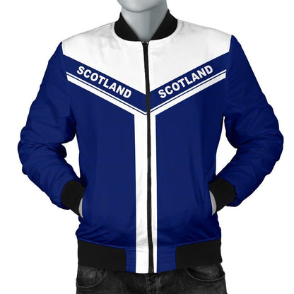 Scotland Spirit Bomber Jacket-HD09-Men's Bomber Jacket-S-Vibe Cosy™