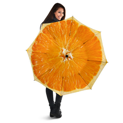 sombrilla naranja-Amaze Style™-Umbrella - sombrilla naranja-One Size-Vibe Cosy™