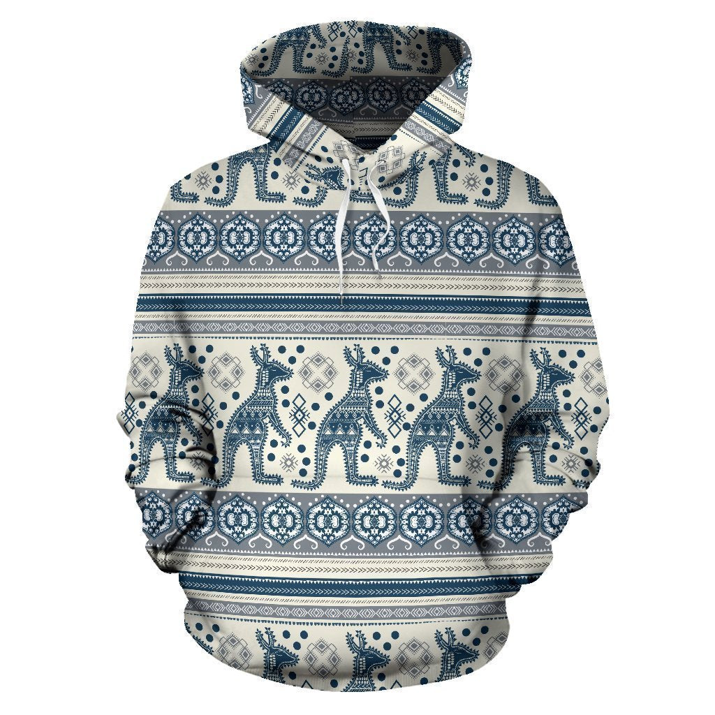 Australia Vintage Kangaroo All Over Print Hoodies-Apparel-HD09-Hoodie-S-Vibe Cosy™