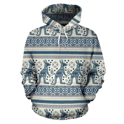 Australia Vintage Kangaroo All Over Print Hoodies-Apparel-HD09-Hoodie-S-Vibe Cosy™