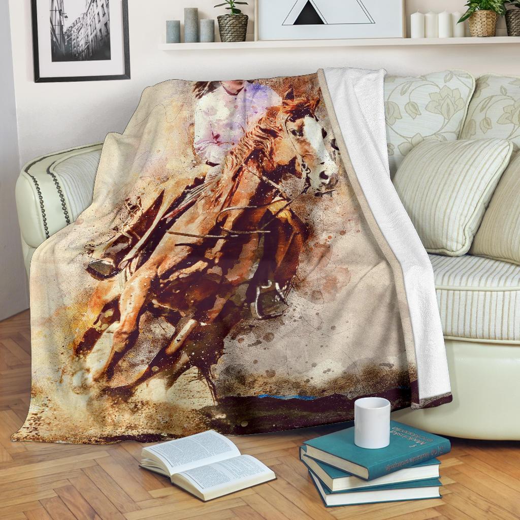 Rodeo - Coperta in Pile -Amaze Style™-Premium BlanketRodeo - Coperta in Pile -Youth (56 x 43 inches / 140 x 110 cm)-Vibe Cosy™