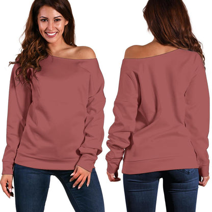 Breadwinner Powerlips - Women's Off Shoulder Sweater-Amaze Style™-Women's Off Shoulder Sweater - Breadwinner Powerlips - Women's Off Shoulder Sweater-2XS-Vibe Cosy™