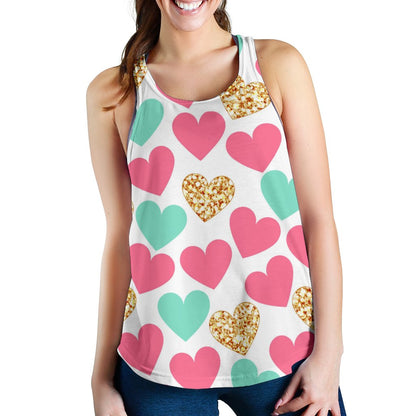 I Heart You-Amaze Style™-Racerback Tank Top - I Heart You-XS-Vibe Cosy™