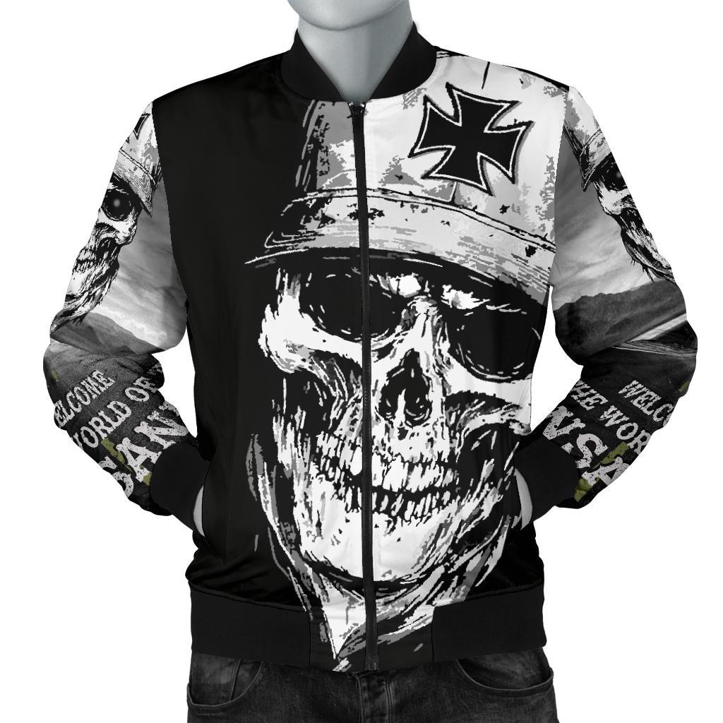 INSANOS Member Bomber Jacket-Amaze Style™-Men's Bomber Jacket - INSANOS Member Bomber Jacket-S-Vibe Cosy™