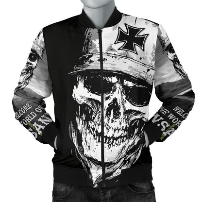 INSANOS Member Bomber Jacket-Amaze Style™-Men's Bomber Jacket - INSANOS Member Bomber Jacket-S-Vibe Cosy™