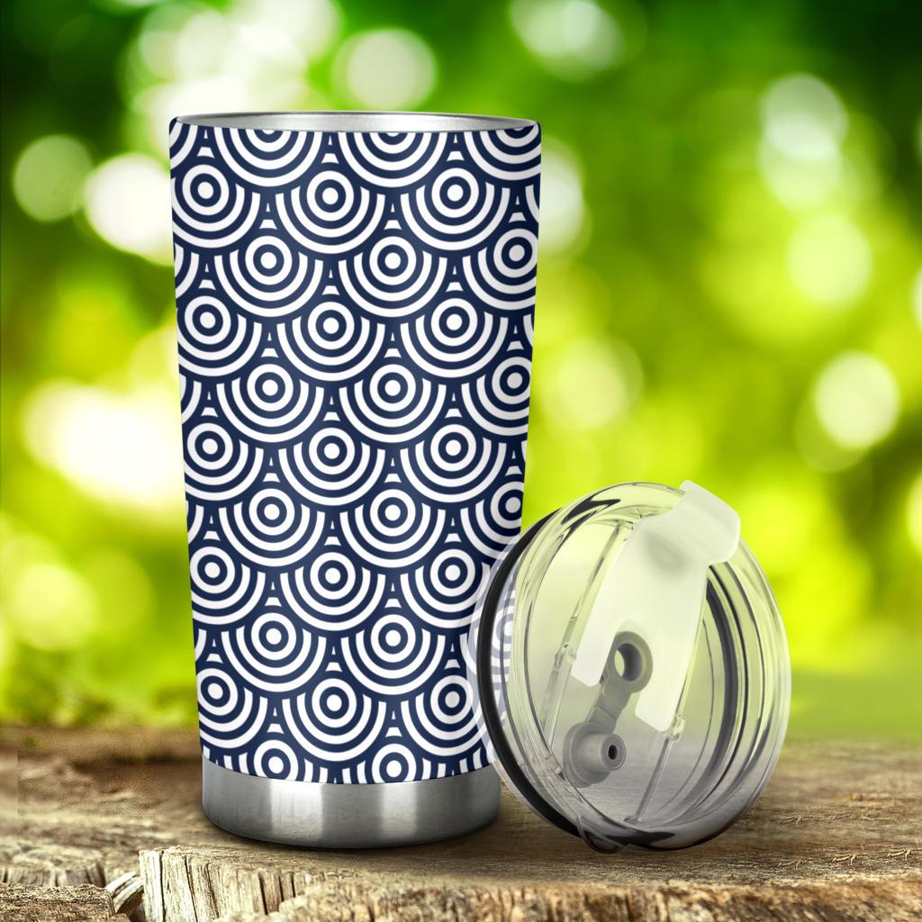 Tumbler Retro Waves-Amaze Style™-Tumbler - Tumbler Retro Waves-20oz Large-Vibe Cosy™