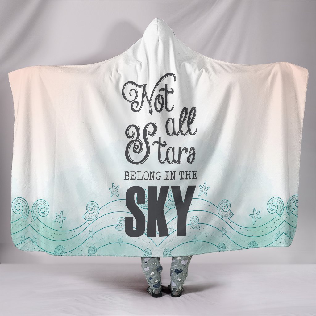 Custom Hoodie Blanket - We Are Stars-6teenth World™-Hooded Blanket-Youth 60"x45"-Vibe Cosy™