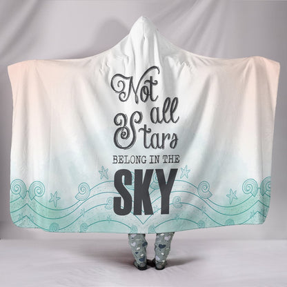 Custom Hoodie Blanket - We Are Stars-6teenth World™-Hooded Blanket-Youth 60"x45"-Vibe Cosy™