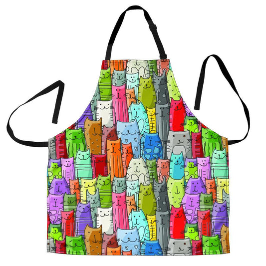 Gatti Colorati - Grembiule da Cucina -Amaze Style™-Gatti Colorati - Grembiule da Cucina -Vibe Cosy™