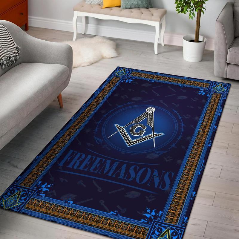 3D All Over Printed Freemason RUG 03032106.CXT