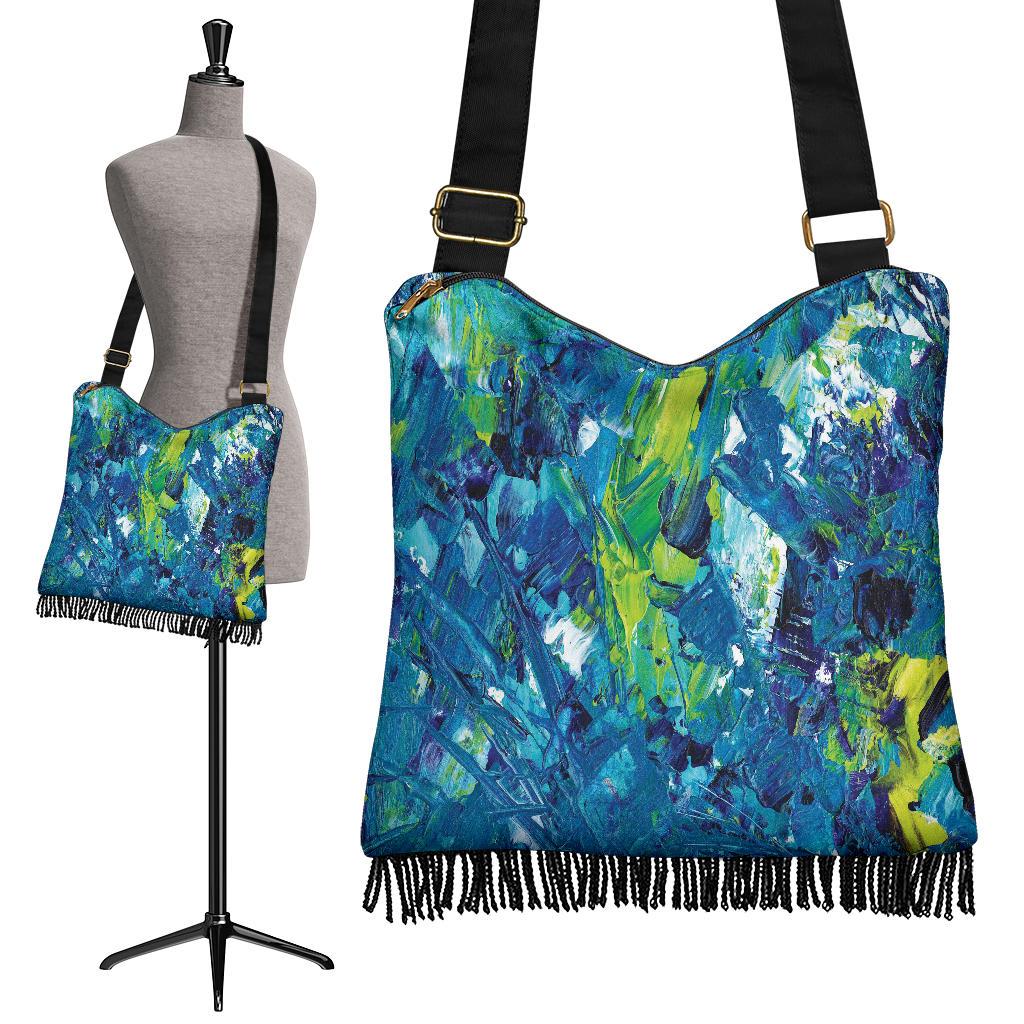 Abstract Oil Paintings P3 - Crossbody Boho Bag-Amaze Style™-Crossbody Boho Handbag - Abstract Oil Paintings P3 - Crossbody Boho Bag-One Size-Vibe Cosy™