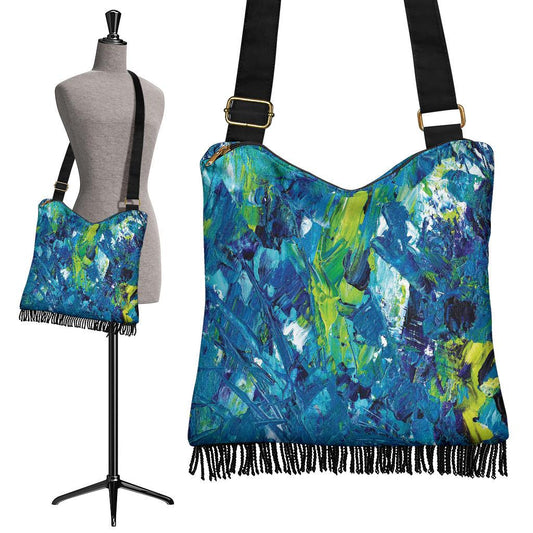 Abstract Oil Paintings P3 - Crossbody Boho Bag-Amaze Style™-Crossbody Boho Handbag - Abstract Oil Paintings P3 - Crossbody Boho Bag-One Size-Vibe Cosy™