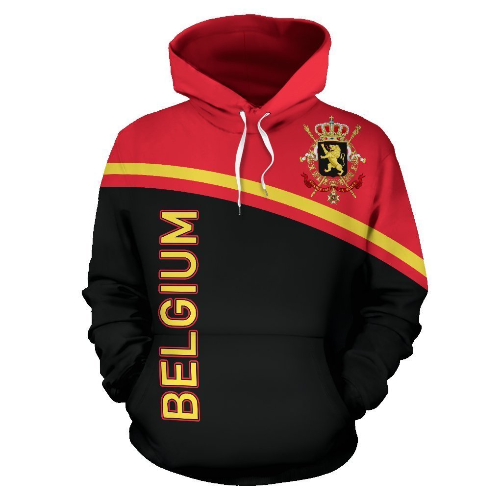 Belgium All Over Hoodie - Curve Version - BN04-Apparel-HD09-Hoodie-S-Vibe Cosy™