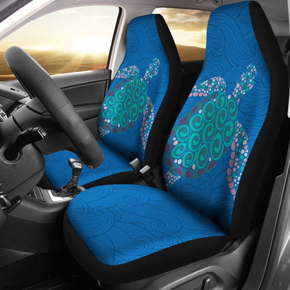 Turtle Car Seat Covers 03 - AH-CAR SEAT COVERS-Alohawaii-Car Seat Covers-Universal Fit-White-Vibe Cosy™