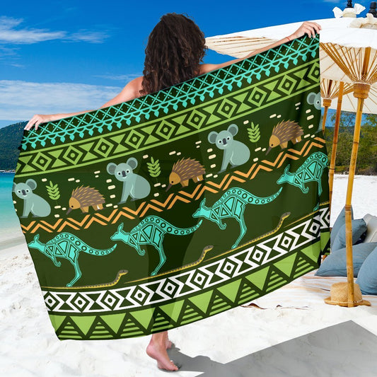 Australia Pattern Sarong - BN04-SARONGS-HP Arts-Sarong - Australia Pattern-Vibe Cosy™