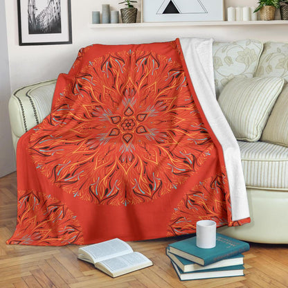 Mandala P1 (Fiesta) - Throw Blankets-Amaze Style™-Premium BlanketMandala P1 (Fiesta) - Throw Blankets-Youth (56 x 43 inches / 140 x 110 cm)-Vibe Cosy™