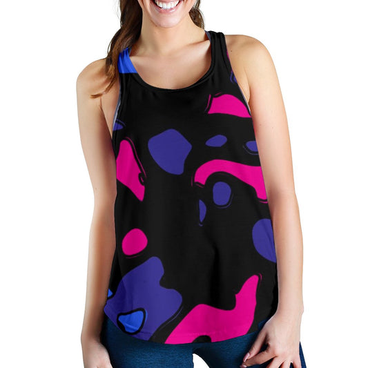 Funky Prints Racerback Tanks-Amaze Style™-Racerback Tank Top - Funky Prints Racerback Tanks-XS-Vibe Cosy™