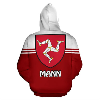 Celtic Nations - Mann Pullover Hoodie A01-Apparel-HD09-Hoodie-S-Vibe Cosy™