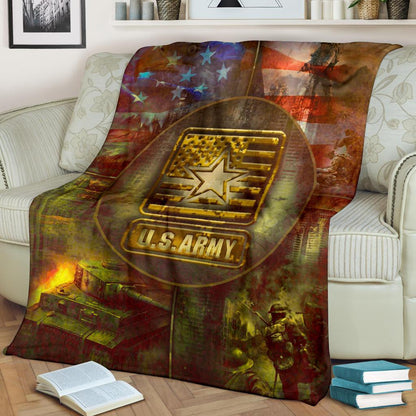 US Army 3D All Over Printed Blanket