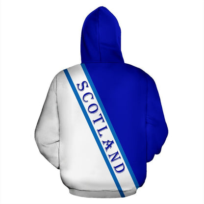 Scottish Rampant Lion Shield Hoodie-Apparel-HD09-Hoodie-S-Vibe Cosy™
