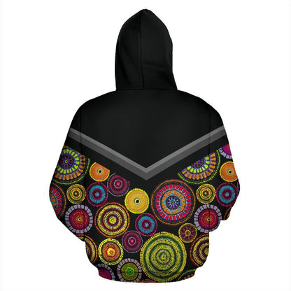 Australia Koori Kangaroo All Over Print Hoodies-Apparel-MP-Hoodie-S-Vibe Cosy™
