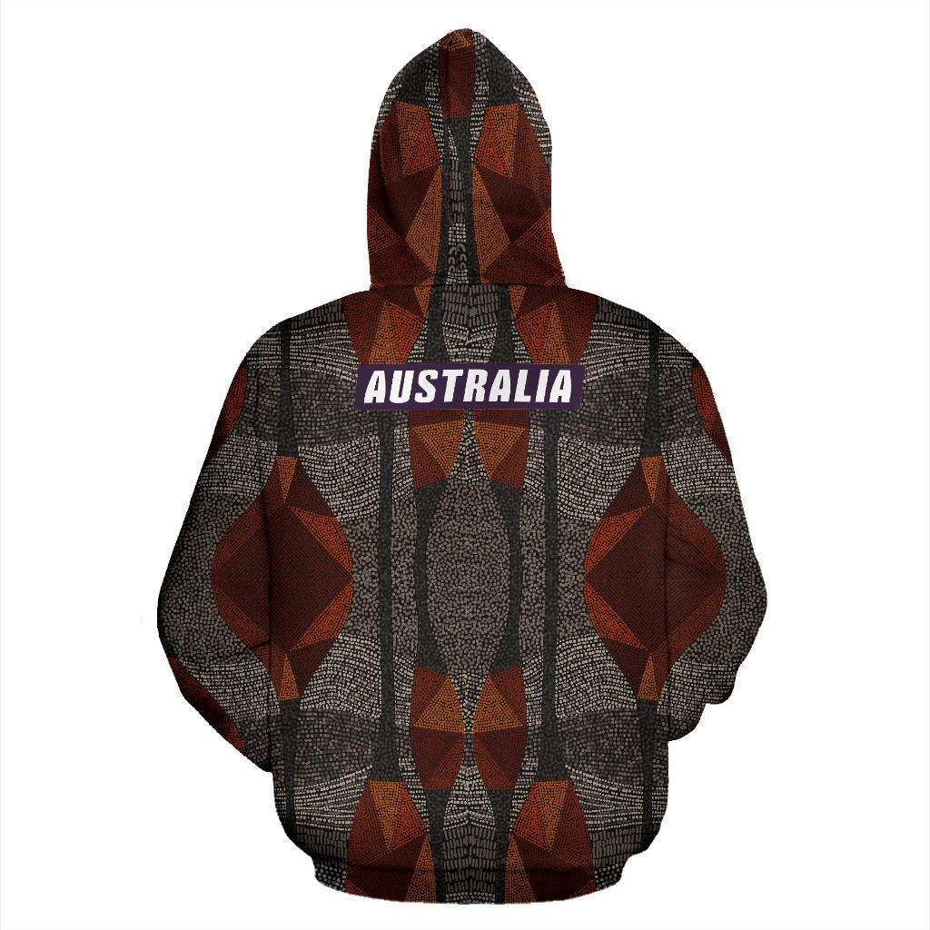 I'm Aussie - Proud to be All Over Print Hoodie - NNK1427-Apparel-NNK-Hoodie-S-Vibe Cosy™