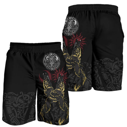 Vikings - The Wolves Skoll and Hati-Apparel-HP Arts-Shorts-S-Vibe Cosy™