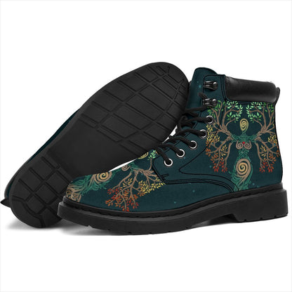 Celtic Tree Of Life Classic Boots For Men And Women TN