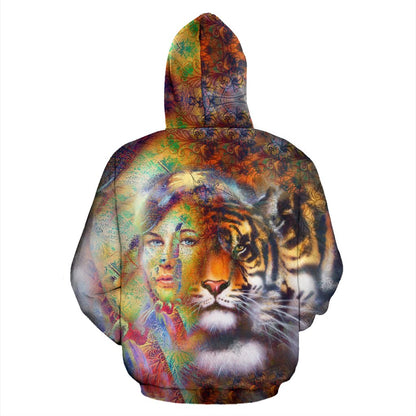 Donna Tigre Zip-Amaze Style™-placeholder-placeholder-Vibe Cosy™