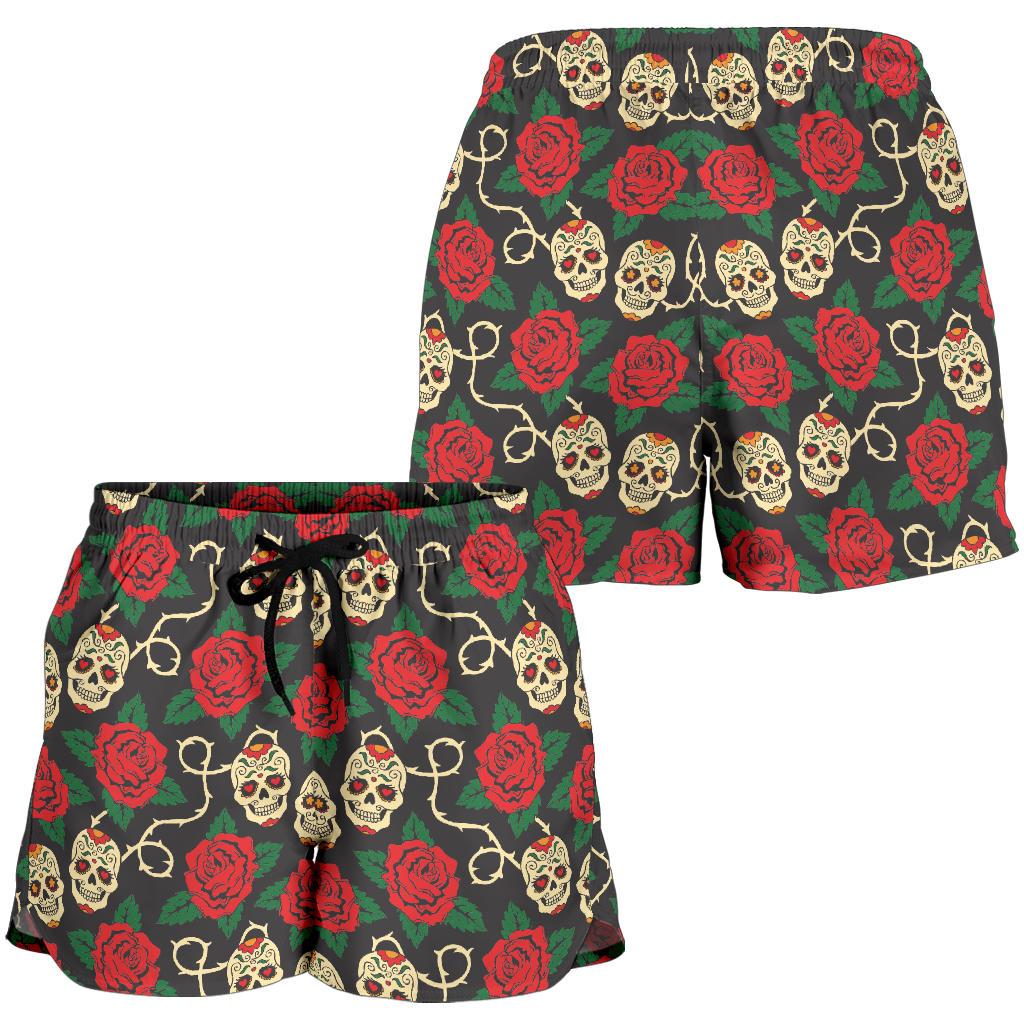 Teschio e Rose-Amaze Style™-Women's Shorts - Teschio e Rose-XS-Vibe Cosy™
