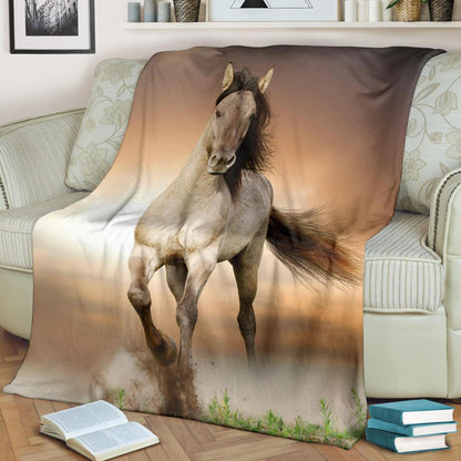 Cavallo Selvaggio-Amaze Style™-Premium BlanketCavallo Selvaggio-Youth (56 x 43 inches / 140 x 110 cm)-Vibe Cosy™