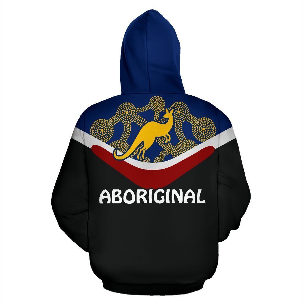 Australia Aboriginal Pullover Hoodie-Apparel-HD09-Hoodie-S-Vibe Cosy™