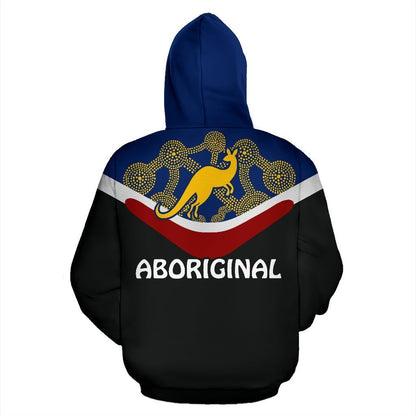 Australia Aboriginal Pullover Hoodie-Apparel-HD09-Hoodie-S-Vibe Cosy™