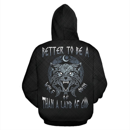 Viking Wolf Of Odin Zip-Up Hoodie A7-ALL OVER PRINT ZIP HOODIES (P)-HP Arts-Hoodie-S-Vibe Cosy™