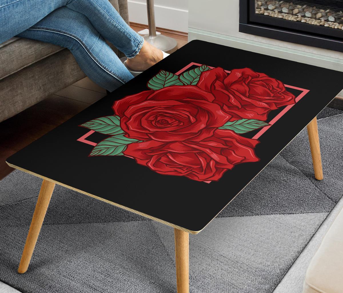 Roses table-Amaze Style™-Coffee Table - Roses table-One Size-Vibe Cosy™