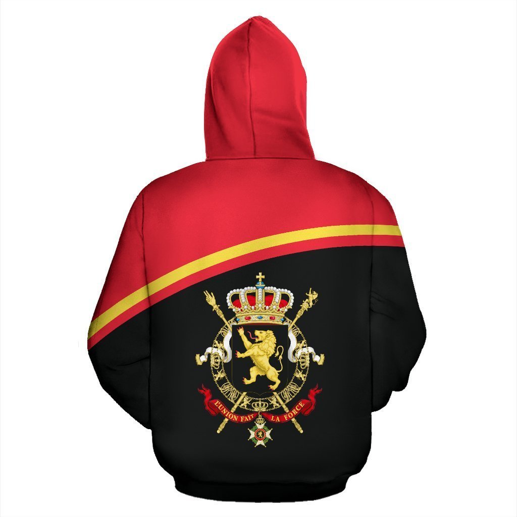 Belgium All Over Hoodie - Curve Version - BN04-Apparel-HD09-Hoodie-S-Vibe Cosy™