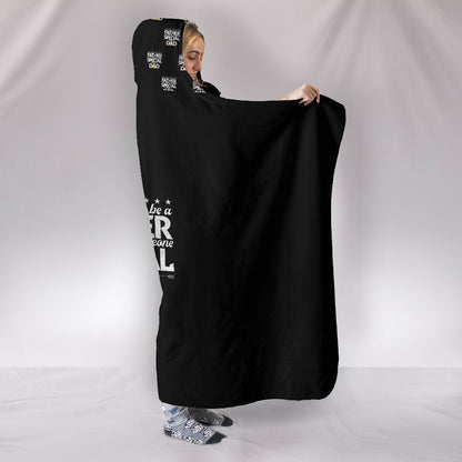 Custom Hoodie Blanket For a Special Dad-6teenth World™-Hooded Blanket-Youth 60"x45"-Vibe Cosy™