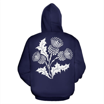 Scottish Flag And Lion All-Over Hoodie NNK-Apparel-PL8386-Hoodie-S-Vibe Cosy™