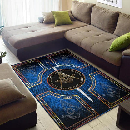 3D All Over Printed Freemason RUG 03032103.CXT