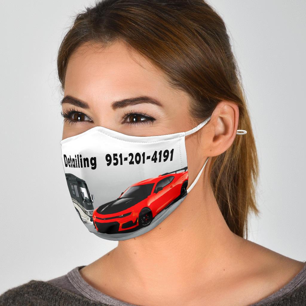 RV DETAILING B-Amaze Style™-Face Mask - RV DETAILING B-Adult Mask + 2 FREE Filters (Age 13+)-Vibe Cosy™