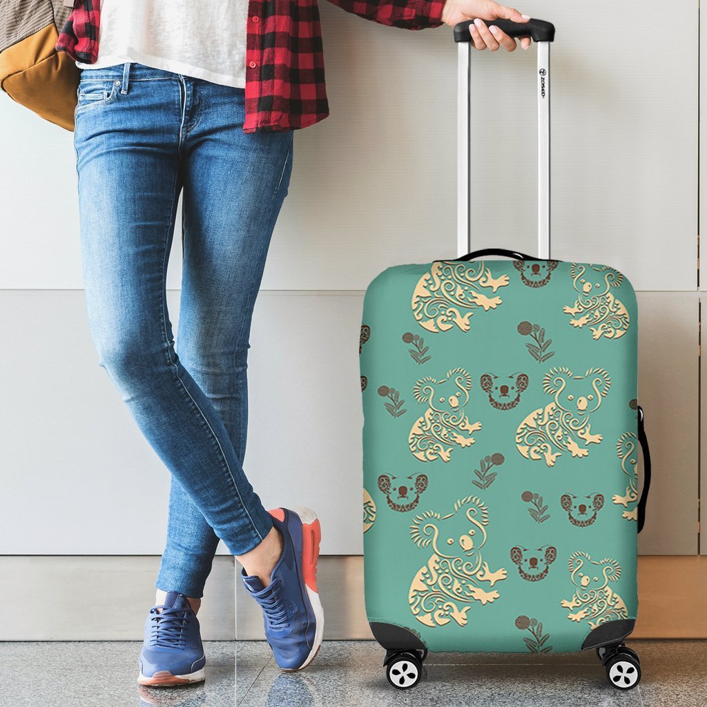 Australia Koala Luggage Covers NN8-LUGGAGE COVERS-HP Arts-Luggage Covers - Australia Koala Luggage Covers NN9-Small 18-22 in / 45-55 cm-Vibe Cosy™