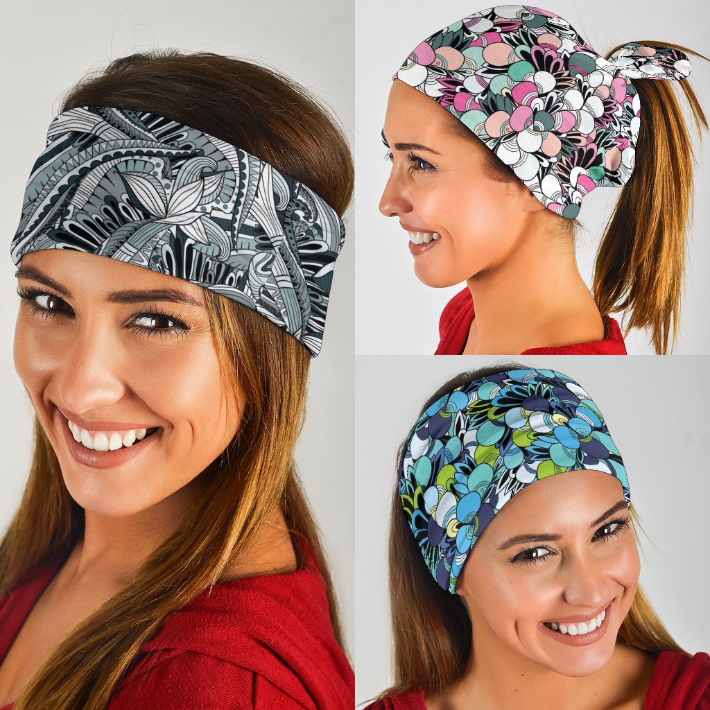 Funky Patterns Set 2 - Bandana 3 Pack-Amaze Style™-Funky Patterns Set 2 - Bandana 3 Pack-Vibe Cosy™