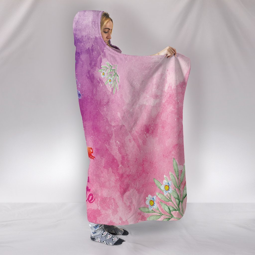 Custom Hoodie Blanket - Meditate Now-6teenth World™-Hooded Blanket-Youth 60"x45"-Vibe Cosy™