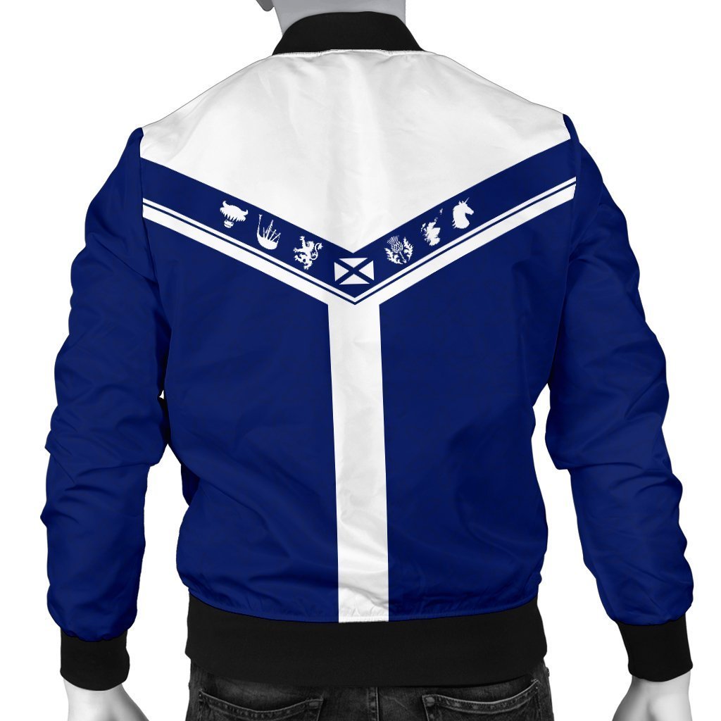 Scotland Spirit Bomber Jacket-HD09-Men's Bomber Jacket-S-Vibe Cosy™