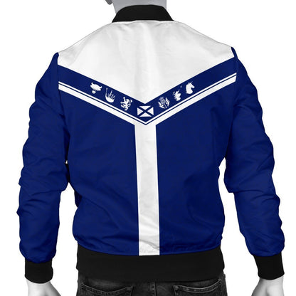 Scotland Spirit Bomber Jacket-HD09-Men's Bomber Jacket-S-Vibe Cosy™