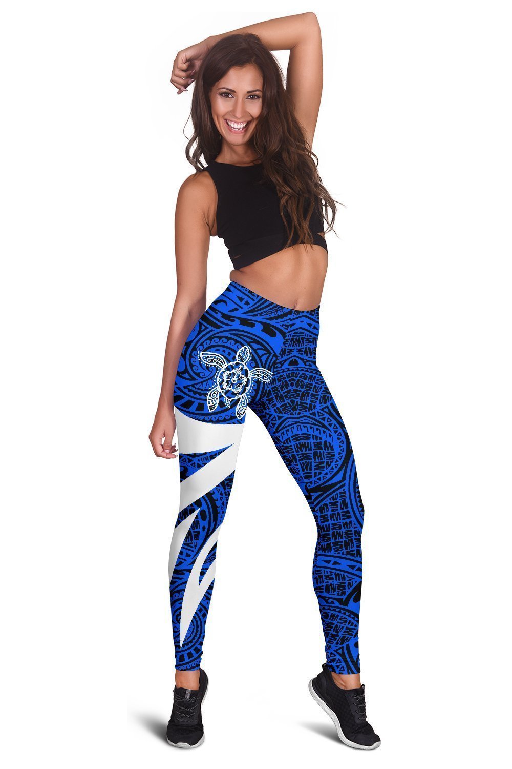 Hawaii Turtle Women's Leggings - Warrior Style J9-LEGGINGS-Phaethon-Women's Leggings-S-Vibe Cosy™